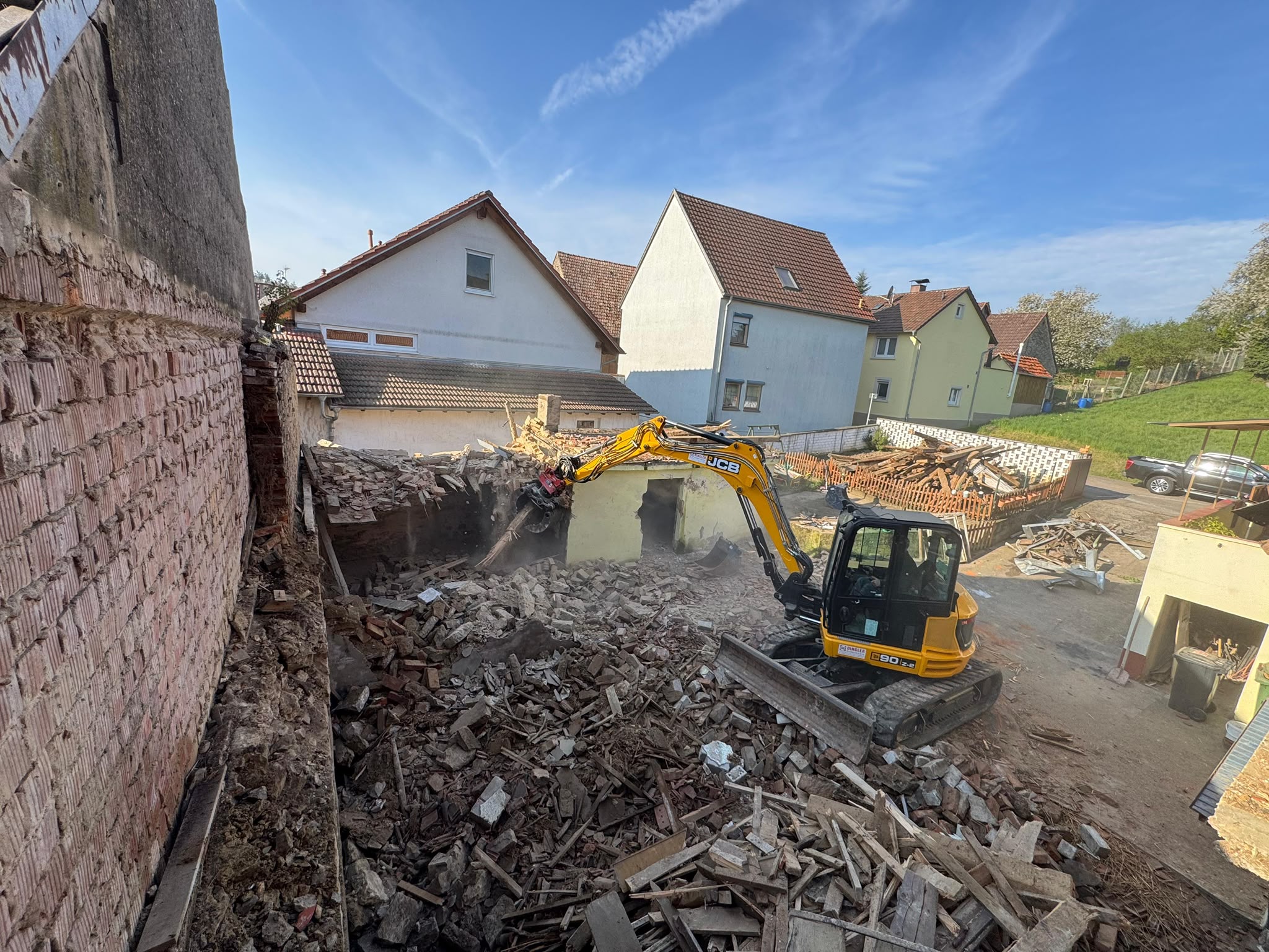 Abrissarbeiten Rückbau